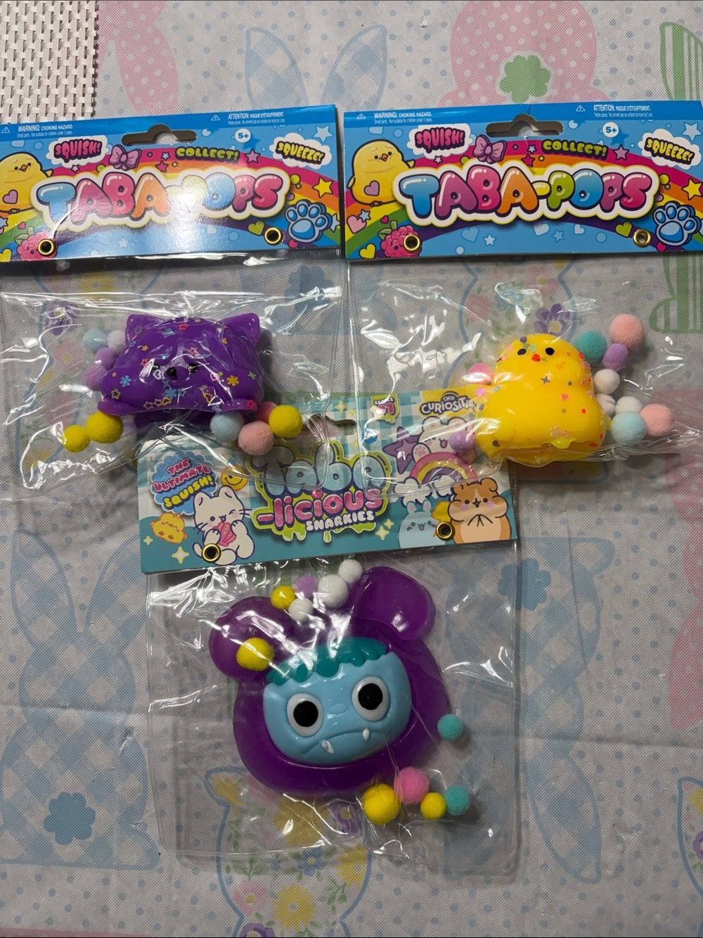 Taba-licious and Taba-pops Squishy Toy